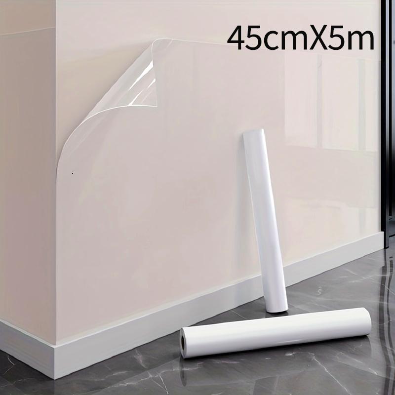 45CM WIDE Transparent Kitchen Wall Anti Oil Wallpaper With Electrostatic Adsorption Wall Sticker