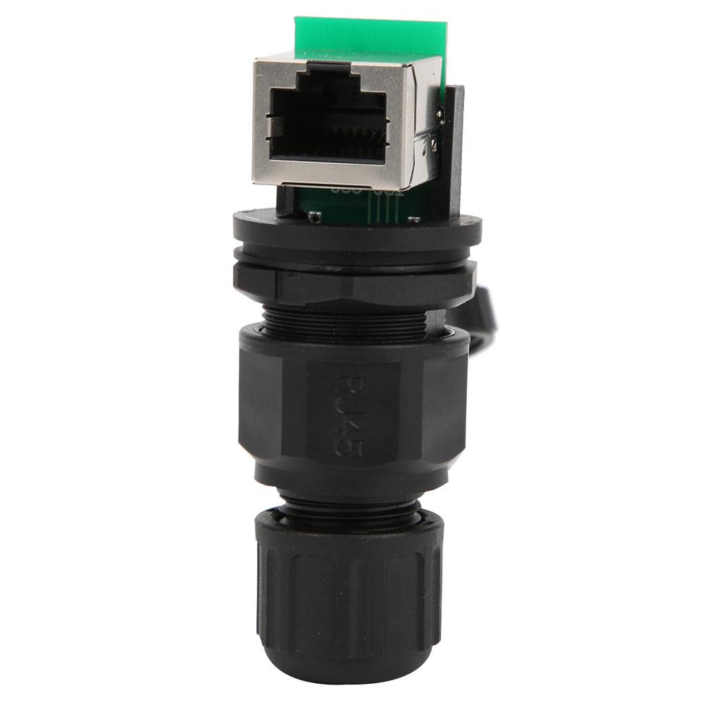 RJ45 90 stupňů RJ45 Konektor 8 pinů Síťový můstek Vodotěsný konektor Konektor