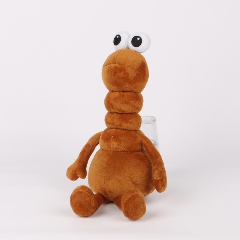 New Product Marcus The Worm Plush Worm Emoji Pack Hot Meme Plush Toy