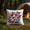 SShowTTime DDandys Pillow Cover Polyester Square Cushion Case 45 cm Decorative for Home Couch Bed Car Decor