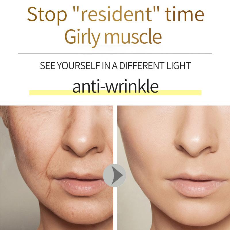 Altın Ginseng Yüz Serumu 100ml, Hyaluronik Asit Nemlendirici Nemlendirici Sıkılaştırıcı Kırışıklık Giderici Öz