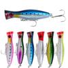 New 42g Long Cast Sea Fishing Lure with Reinforced Hooks and Simulated Fish Design