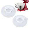 Mixer Bowl Cover Spill Proof Dust Proof Plastic Mixer Bowl Airtight Lid for Tilt Head Stand Mixer Bowl