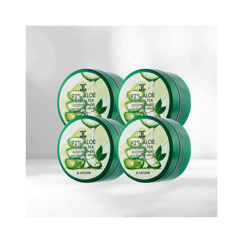 92% Aloe + Green Tea Soothing Gel 300ml X 4