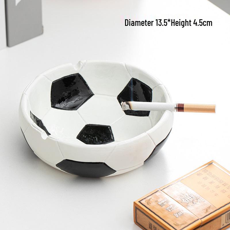 Banyan Anti-Fall Basketball Ashtray: Creative, Trendy, and Fly-Proof for Home or Office