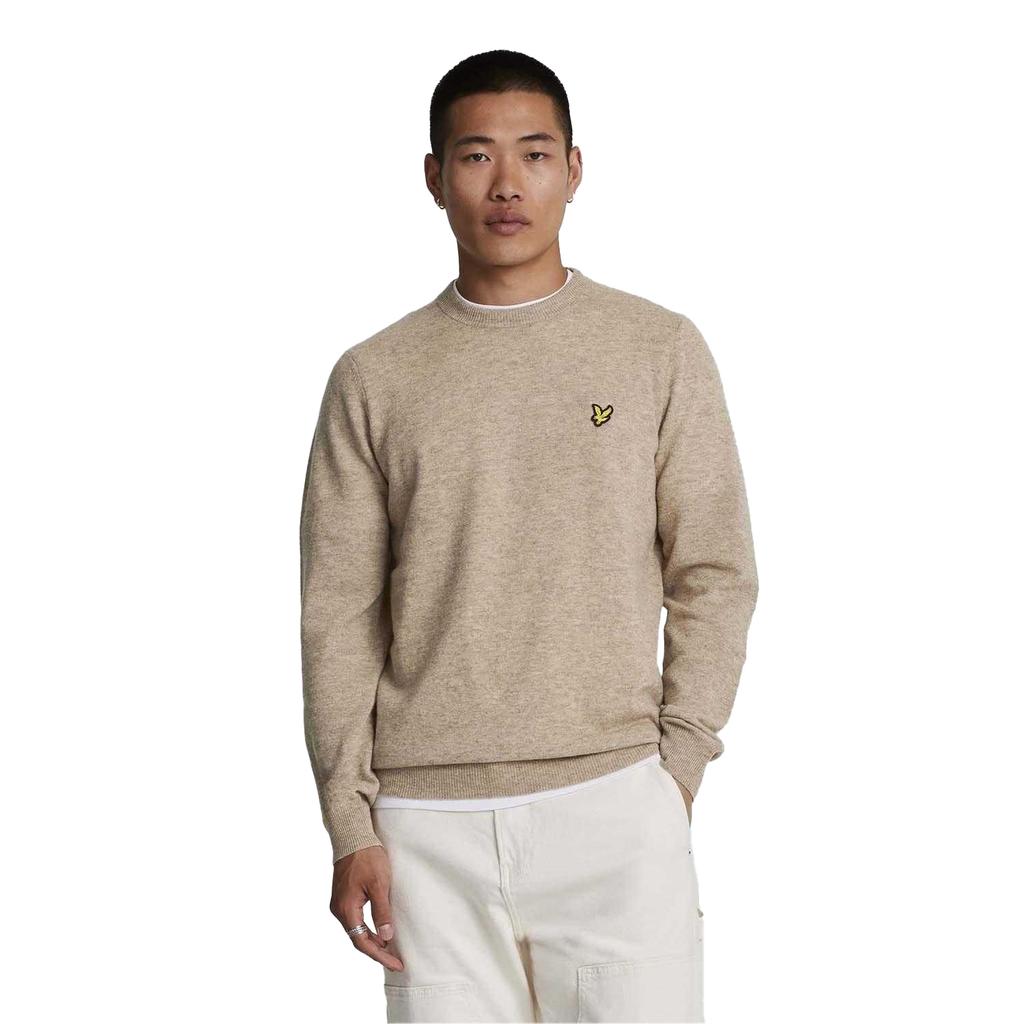 Lyle & Scott Men's Lambswool Round Neck Jumper