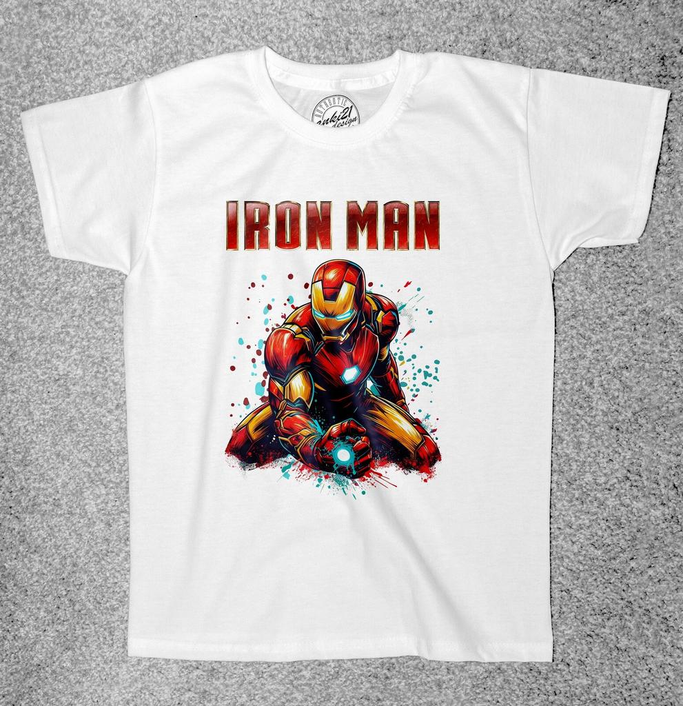Marvel Avengers Iron Man 011 Childrens/Kids Adult T Shirts/t-shirts