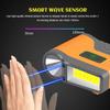 COB Flood Headlamp Sensor  Flashlight LED Waterproof Headlight for Outdoor Fishing Running Cycling Camping