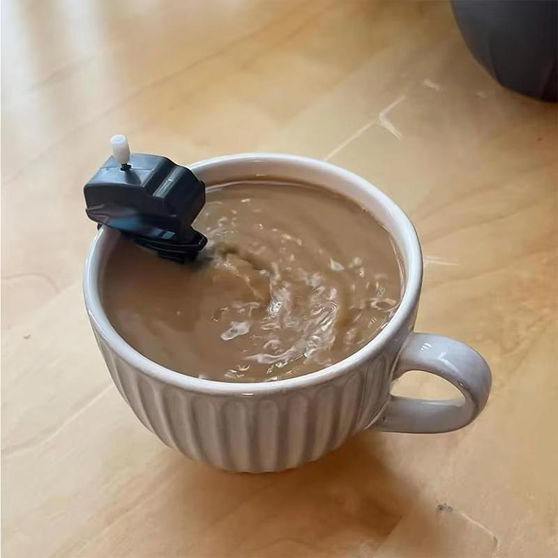 Bootsmotor Kaffeerührer Neuheit Kaffeemixer Getränkemischgerät Heimgebrauch Getränkerührer für Kaffeeliebhaber Küchengerät