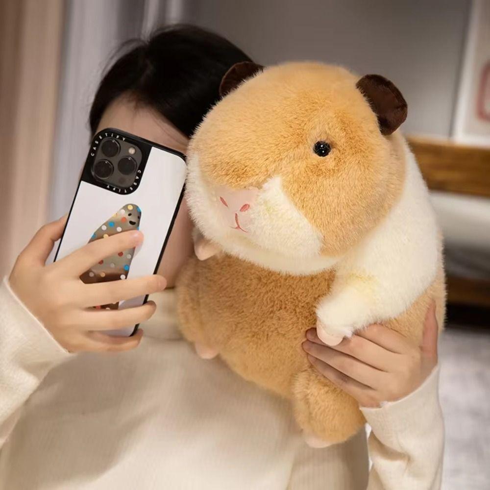 Soft Guinea Pig Stuffed Animal Toys PP Cotton Simulation Animal Toy Doll Children Girl