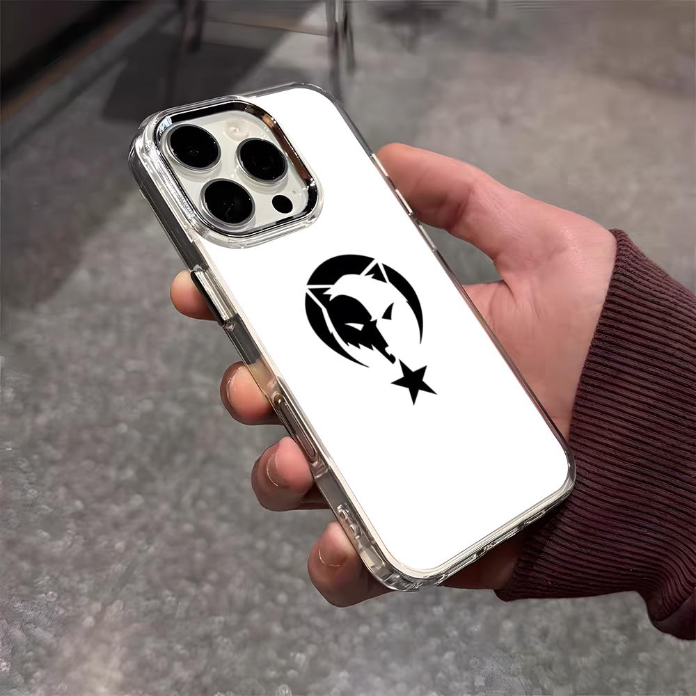 Turk Wolf Turkey Flag Phone Case For IPhone 17 Air 16 E 15 14 13 12 11 Plus Pro Max Electroplated Transparent Soft Shell