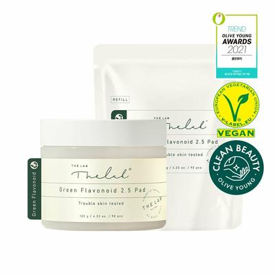 Recambio de almohadillas Green Flavonoid 2.5, 90 unidades, oferta especial