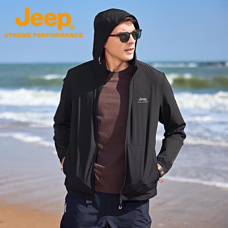 JEEP Unisex Lightweight UPF50+ Windbreaker XL