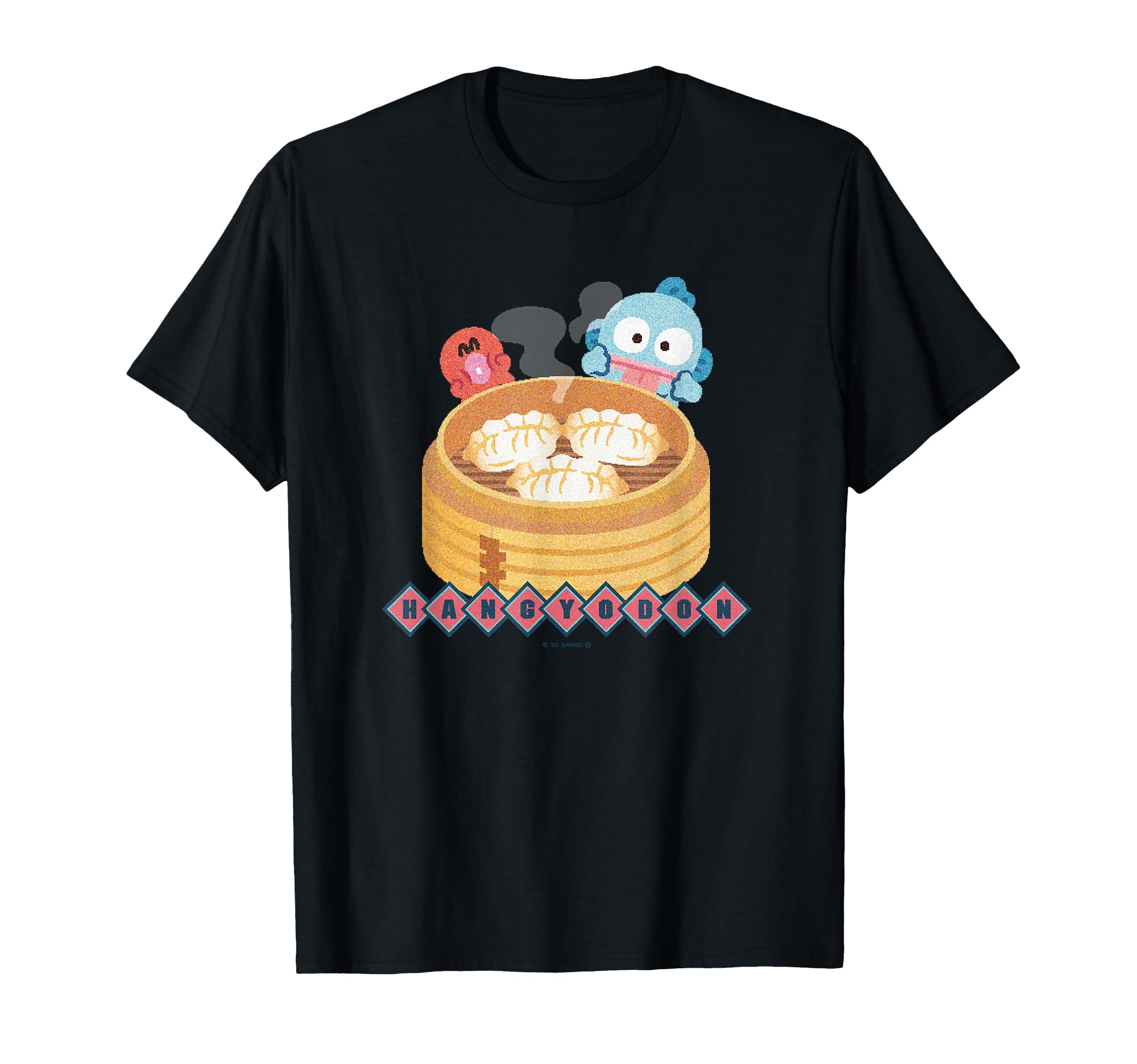 

Hangyodon Delicious Time Gyoza T-shirt чёрный