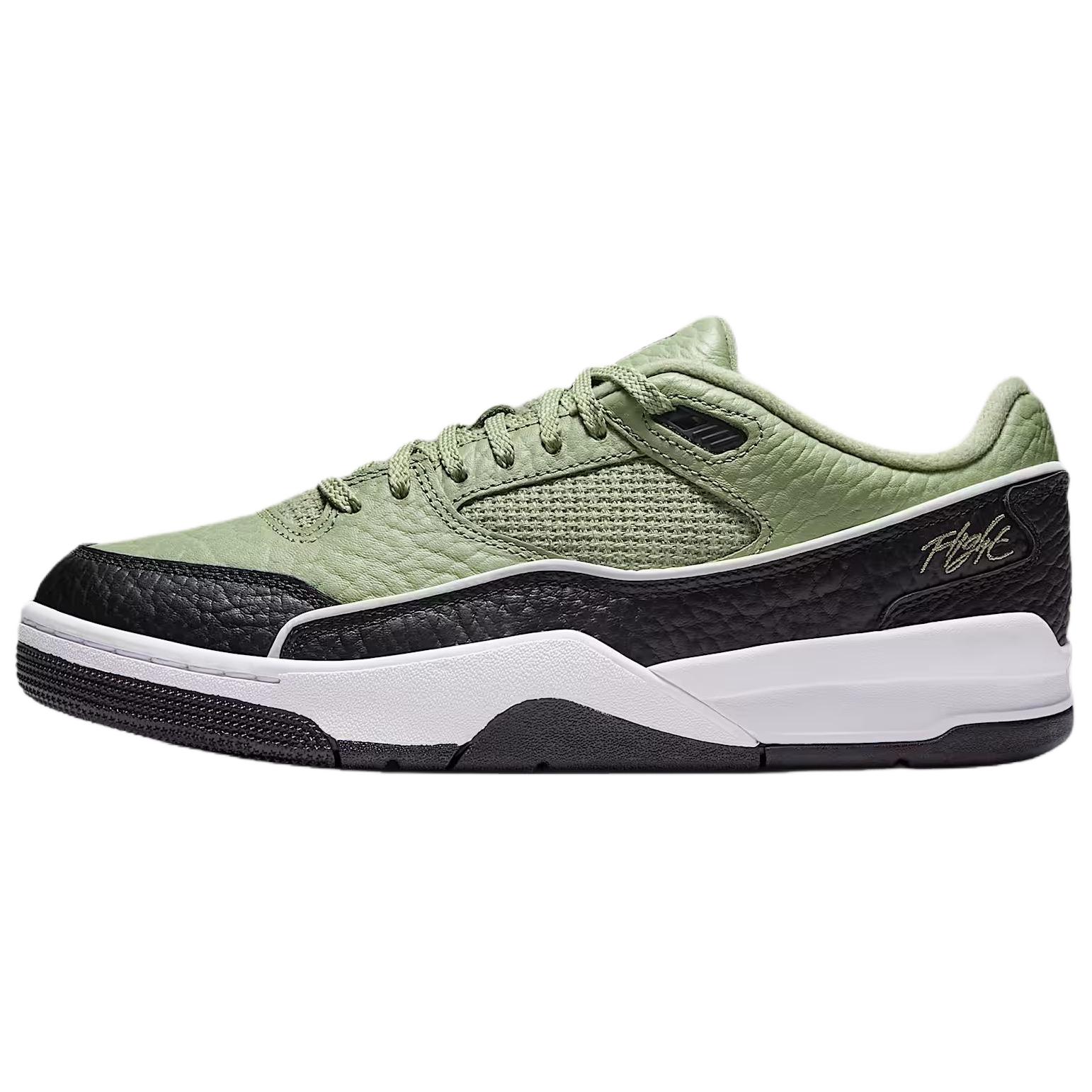 Мужские кроссовки Air Jordan Flight Court Масляно-зеленый Оливковый Аура Черный IH4092-386 42