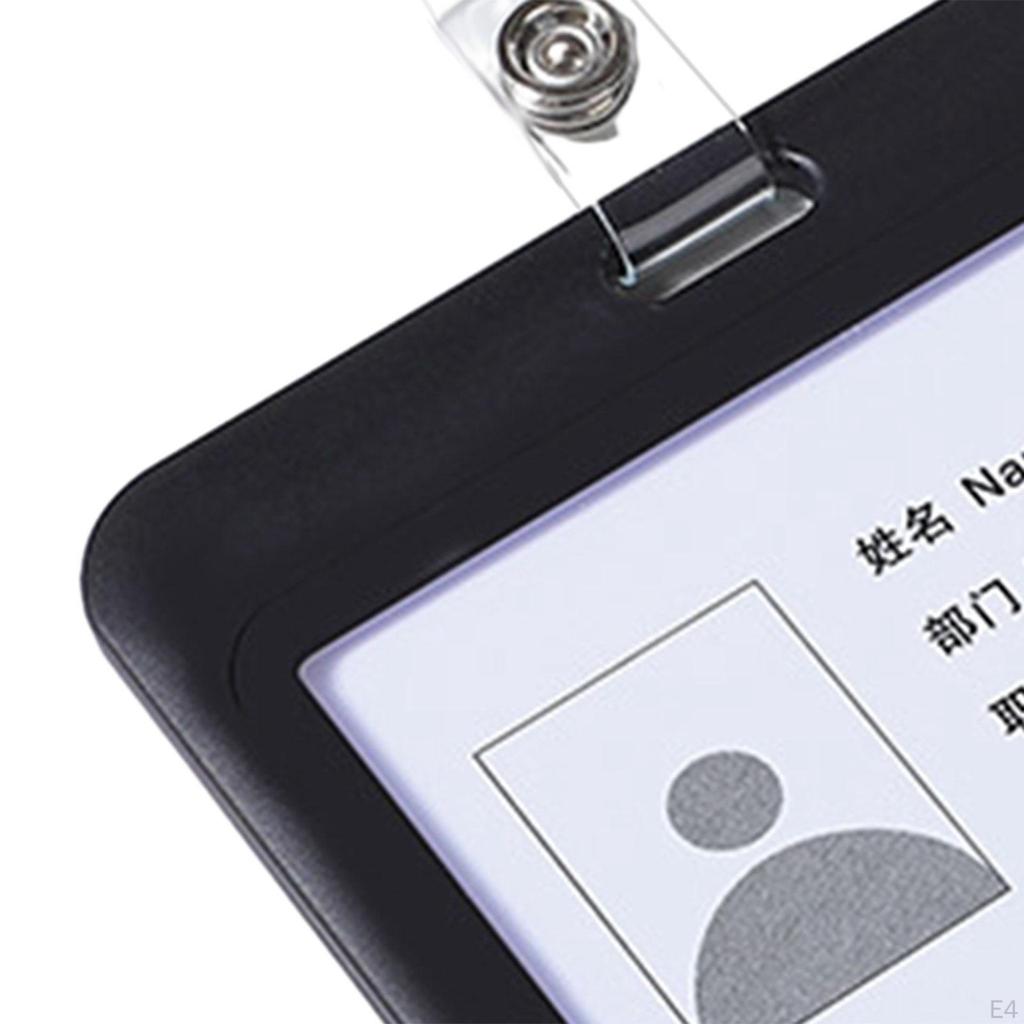 Badge Reel Holder ID Clip 60cm Telescopic Cable Nurse Gift Key Name Tag