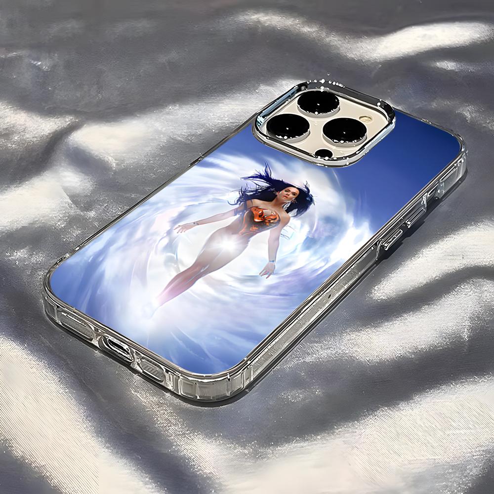 Custodia per Telefono Album Caldo Cantante K-Katy P-Perry Per IPhone 17 Pro Max 16 15 14 Pro Max IPhone 13 Pro Max 11 Plus Cover Trasparente