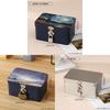 Minimalist Storage Box With Lock For Jewelry Cosmetics And Small Items