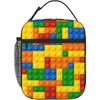 Bolsa Térmica Colorida Divertida Reutilizável Cooler Lancheira Portátil à Prova de Vazamentos Recipiente Térmico Sacolas para Meninas Meninos