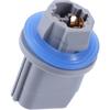 Motoforti No.S-1836 Car Side Marker Lamp Bulb Socket Holder for Ford F-250 F-350 F-450 Super Duty 2008-2015 Plastic, Gray