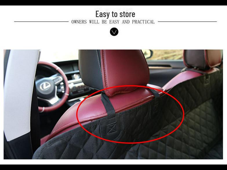 Covoraș Impermeabil Anti-Alunecare pentru Scaun Auto pentru Animale de Companie - Rezistent la Murdărie și Mușcături