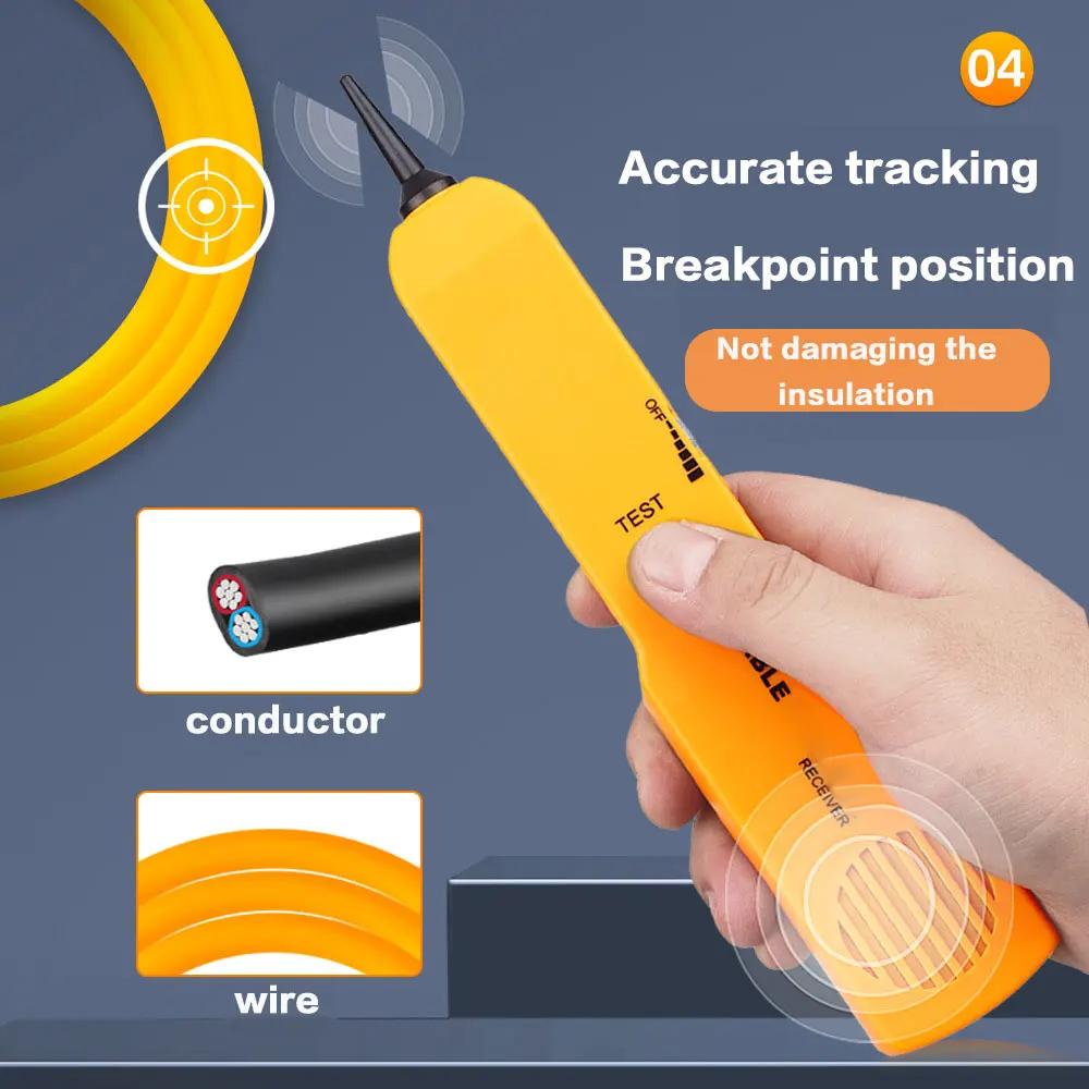 New Diagnose Tone Finder Telephone Wire Cable Tester Toner Tracer Inder Networking Tools