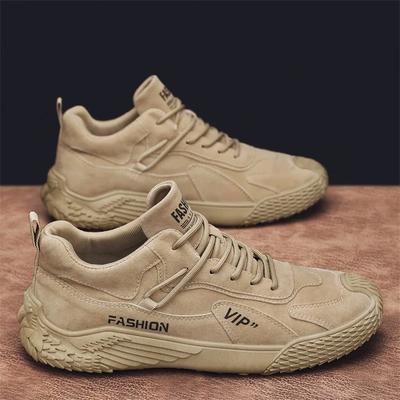 Fashion Men's New Breathable Work Safety Shoes Spring Autumn Trendy Non-slip Sports Breathable Waterproof Fashion Sneakers Outdoor Shoes