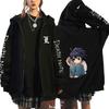 Anime Super Dalian Hettegenser Glidelåshettegenser Casual Streetwear Sportsklær Vetement Anime Topp