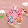 Montessori Rotating Magical Bean Cube Fingertip Toy Children Mind Brain Teaser Game Educational Spinners Stress Relief Toys