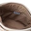 VASKA by moz Women's Shoulder Bag, Horizontal, Cotton, Striped, Elk, Deer, Veska, Nordic, VM6-226, Beige