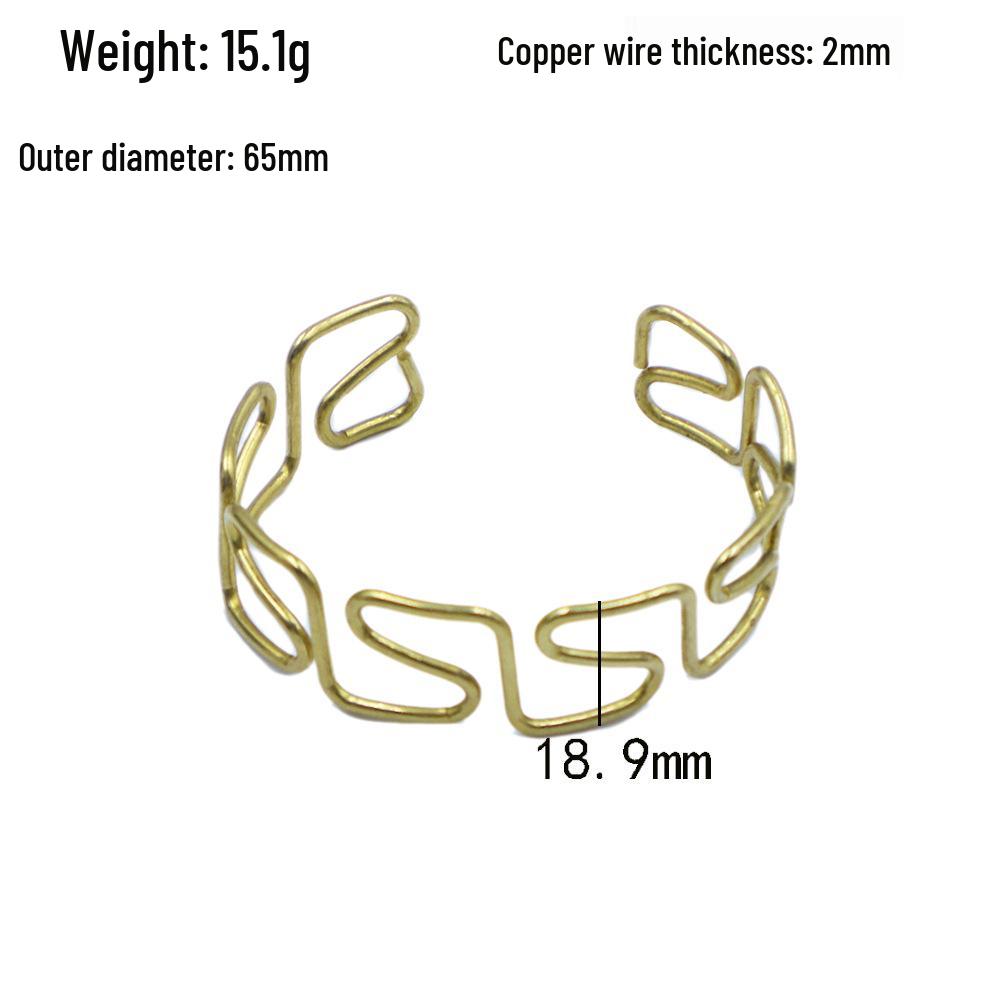 Geometric Metal Bracelet: Stylish, Versatile, and Unique Design