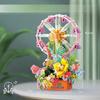 Mädchen Serie Bunte Paradies Riesenrad Musik Box Mädchen Montiert Bausteine Spielzeug Geschenk Keine Box