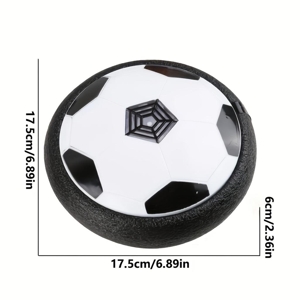 1pc LED Lighted Levitating Football Set with Foam Bumper - Indoor Game Football Gift - Great for Christmas, Halloween, Birthdays