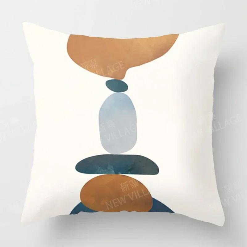 Nordic Fall Home Decor Autumn  Throw Pillow Cover Sofa Cushion Cover  Modern