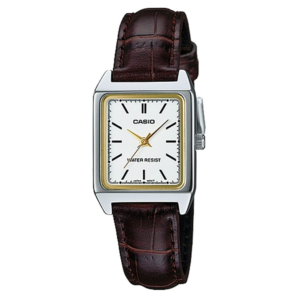 

[Casio] Женские кварцевые часы Casio LTP-V007L-7E2 Белые [Товар]