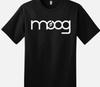 Moog Černé tričko Logo Syntezátor Synth Edm Dj Hudební produkce