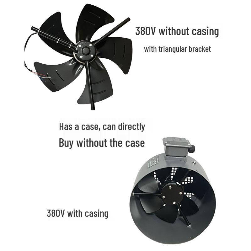 380V Variable Frequency Motor Cooling Fan for Heat Dissipation and Ventilation