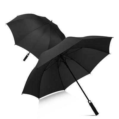 Double Oversized Waterproof Case Sturdy Storm Resistant Long Handle Straight Golf Umbrella Umbrella Automatic