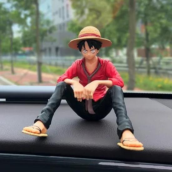 Luffy Yukino One Piece Dashboard Ornament - Cute Car Decoration Figure