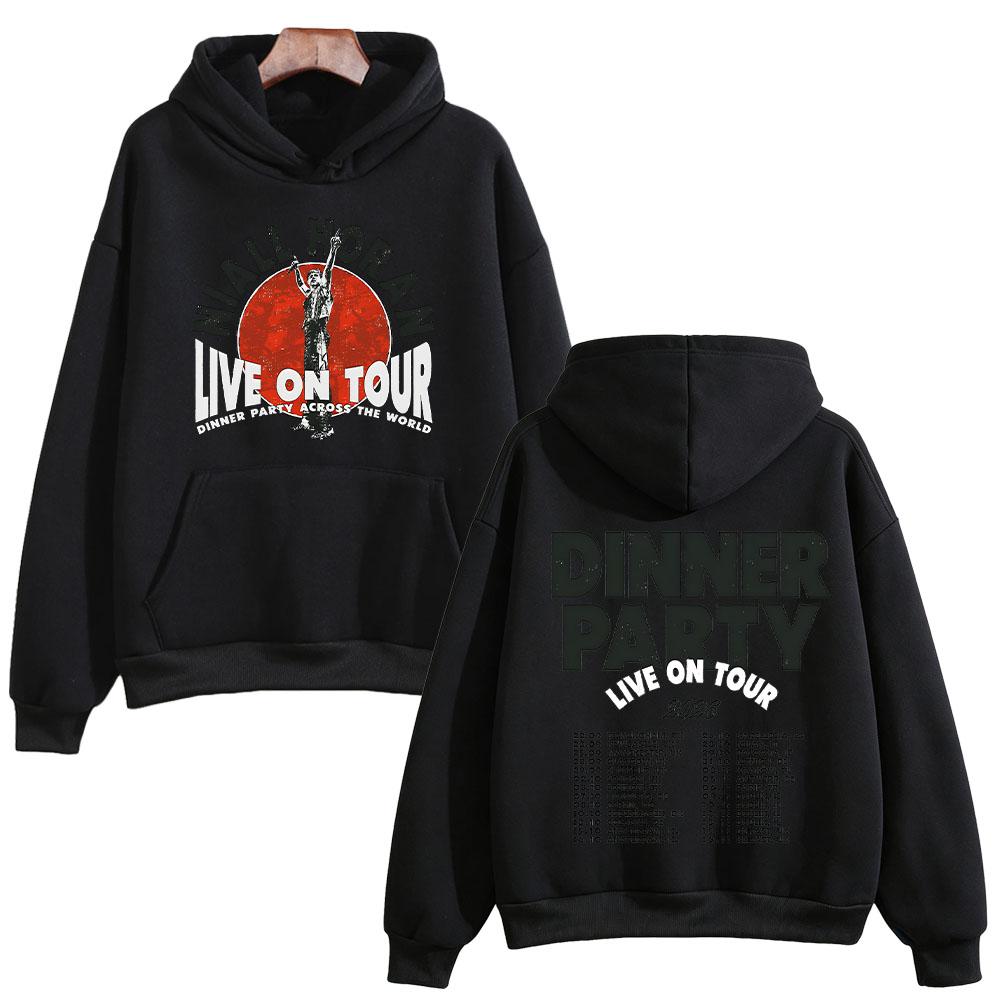 Dinner Party Across The World Hoodies Niall Horan Music Tour Dates Graphic Sweatshirts  Men Women Casual Streetwear Pullovers