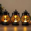 Halloween LED Pumpkin Lantern Decoration, Halloween Party Retro Lamp, Horror Ghost Festival Bar Haunted House Haloween Ornament