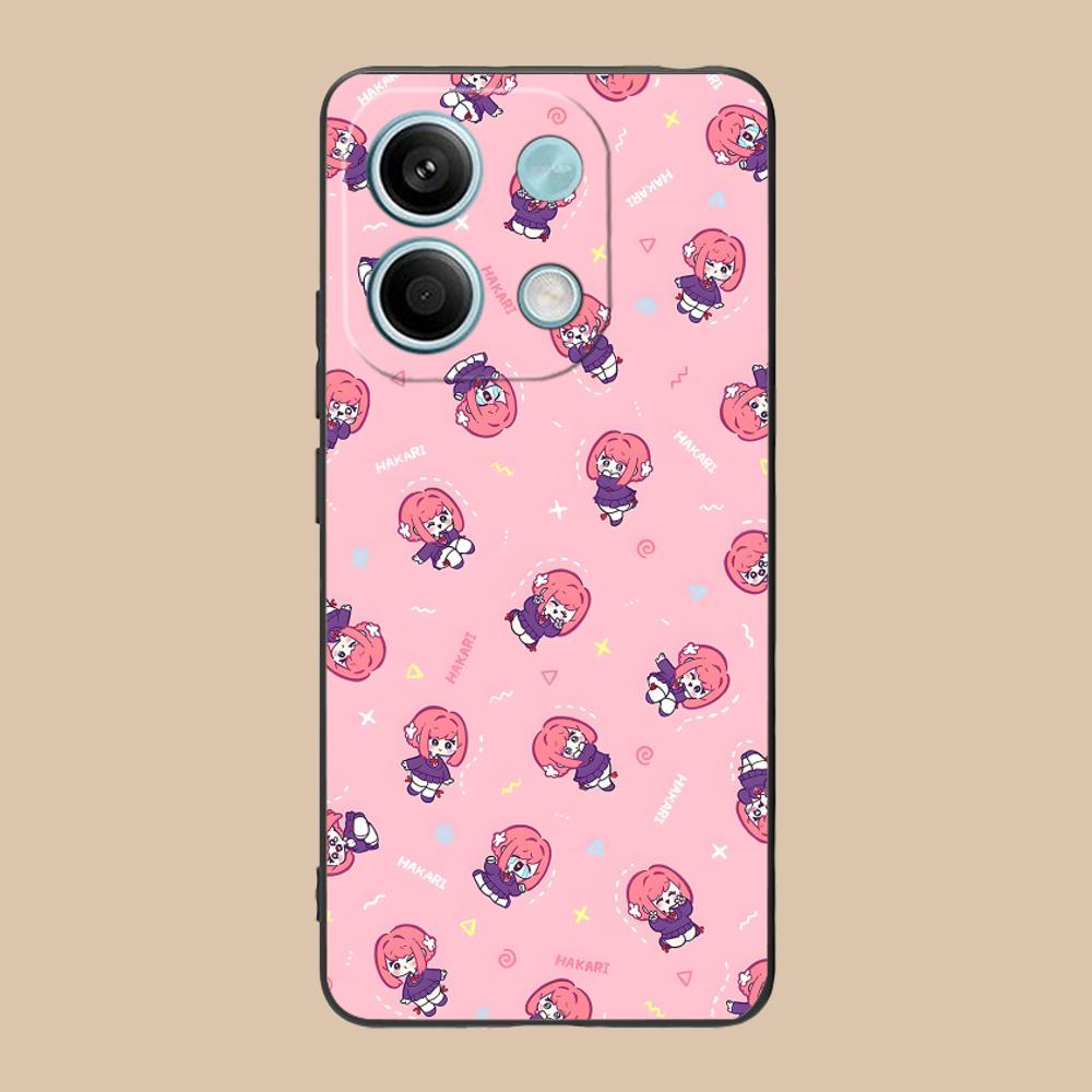 Anime Hakari Hanazono Mattes Handyhülle für POCO F8 F7 F6 F5 F4 F3 F2 Pro GT C75 C71 C65 C61 C40 Pro Ultra Bunte Hülle