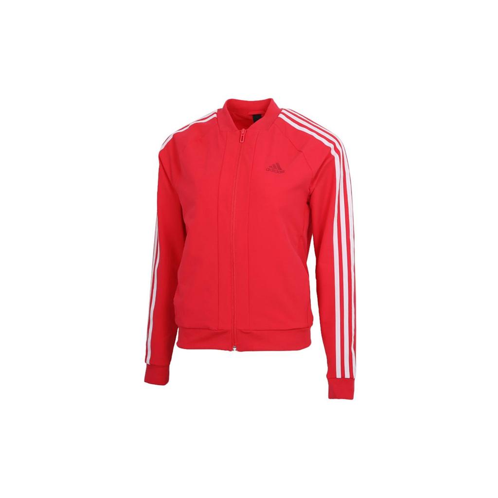 Adidas Jackets Women's Rose Red Baseball Collar Moderate Other GF0183