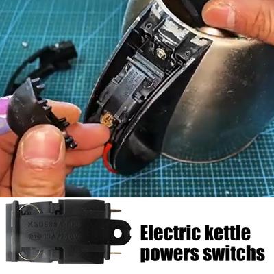 Steam Electric Kettle Button Thermostat Button Replacement Part with Safety Protection Accessories Fitting Temperature