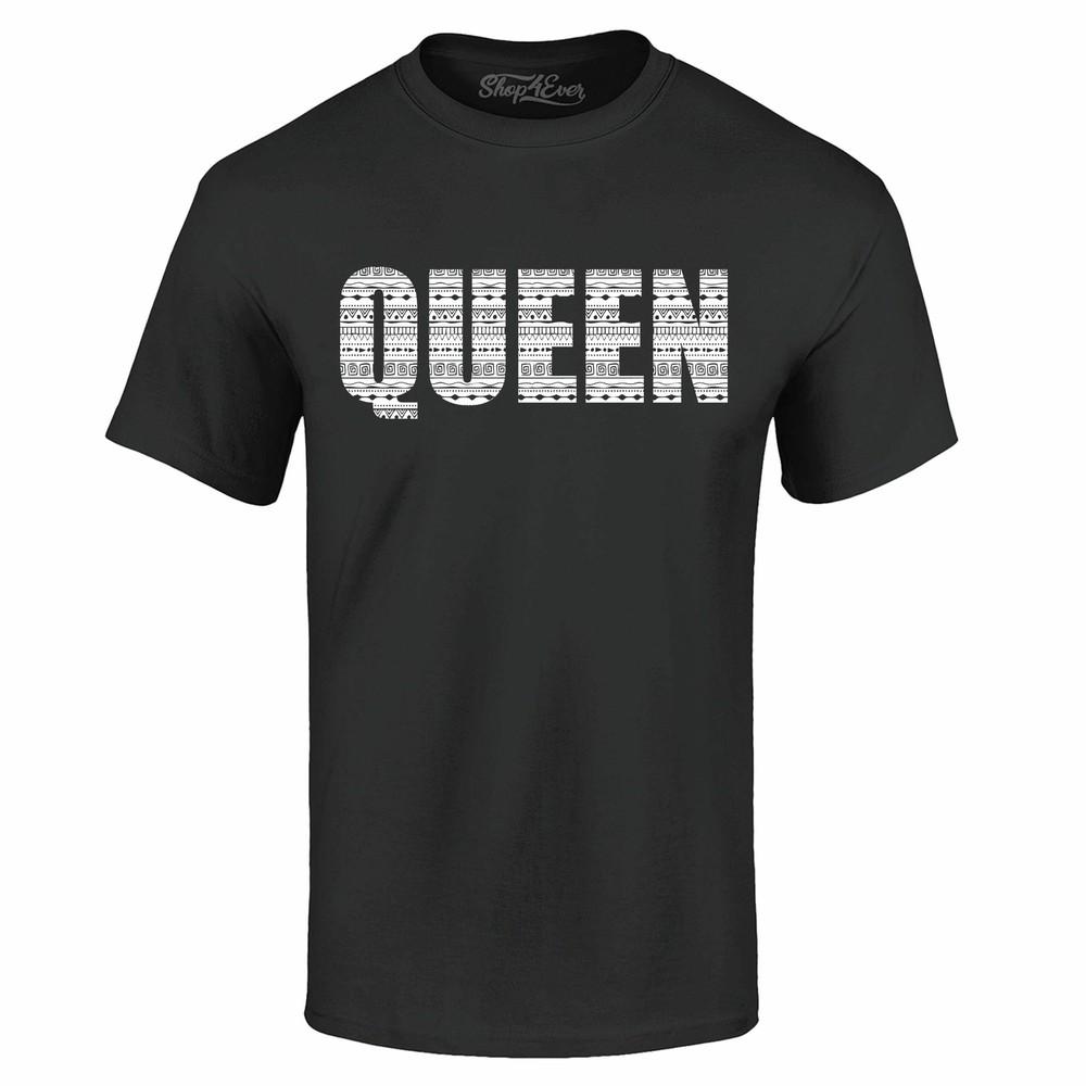 Queen African Pattern Style T-shirt Africa Shirts