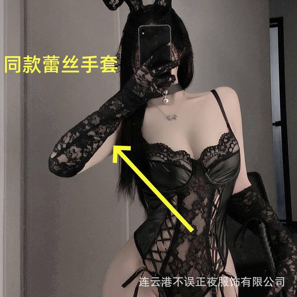 Sexy Lingerie Pure Desire Clothes Uniform Suit Seduction Sexy Lace Leather Jacket Onesie Woman
