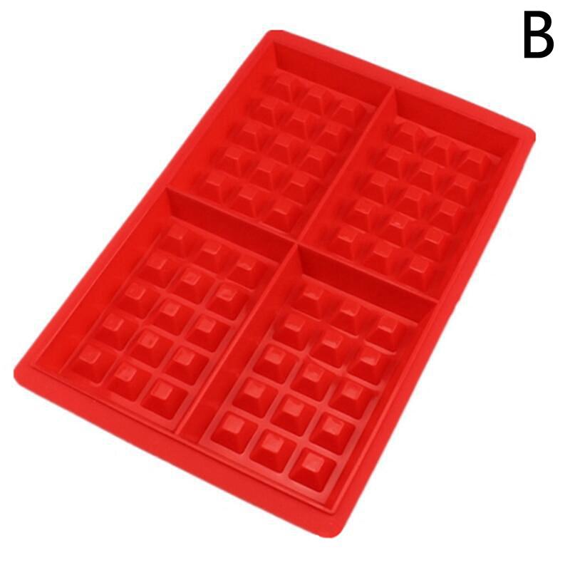 Waffle Mold Silicone Cake Mould Kitchen Baking Molds Chocolate Bread Mold Non-Stick Muffin Mould Cookie Cooking Tool Bakeware