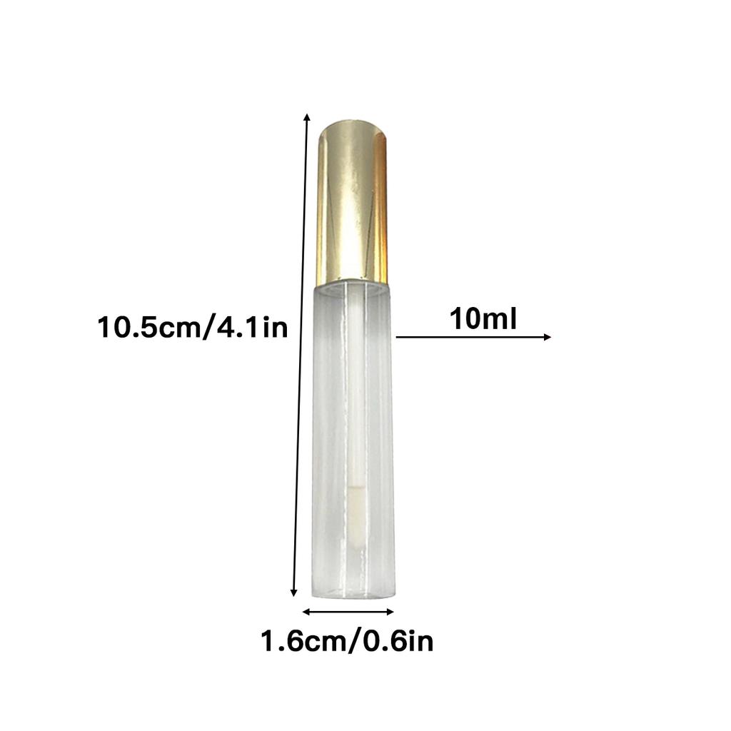 Lip-gloss Tubes Plastic DIY Creative Mini Travel To Use Lip Gloss Container Sub Bottle for Household Vacation Shopping