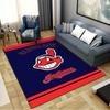 Cleveland Guardians Teppich für Wohnzimmer Schlafzimmer Zuhause Sofadekoration, Kinder Spiel rutschfeste Bodenmatte