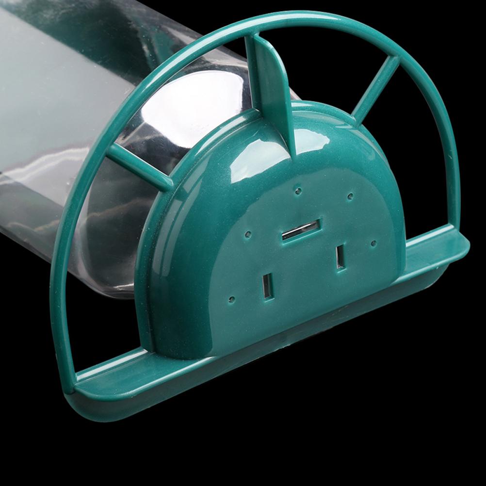 Transparent Bird Feeder Automatic Plastic Bird Feeder with Suction Cups